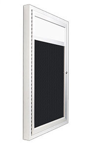 Outdoor Display Cases, for Posters, Menus, Letter Boards, Directories