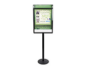 Top Loading Floor Poster Sign Holder
