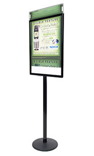 Top Loader Floor Sign Holder