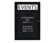 Changeable Outdoor Letter Board Cases with Header