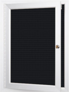 Outdoor Display Cases, for Posters, Menus, Letter Boards, Directories