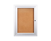 Outdoor Cork Board Display