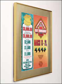 SwingFrame Decor Edge-Lit T-4 Lightbox - Metal - Flat Top