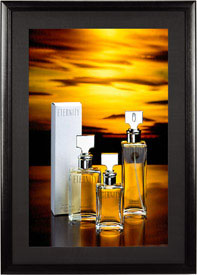 SwingFrame Edge-Lit T-4 Lightbox - Wood 353 with Matboard