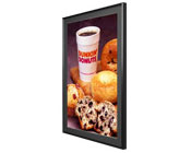 SwingFrame Edge-Lit Metal Round Top Lightbox
