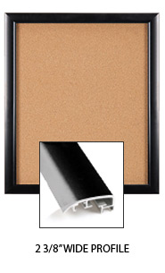 Super Wide-Face Metal Bulletin Board SwingFrame