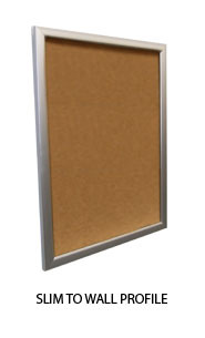 Super Wide-Face Metal Bulletin Board SwingFrame