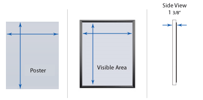 Super Wide-Face Poster SwingFrame