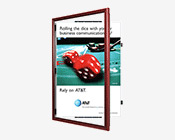 Wood 353 Poster SwingFrame Display