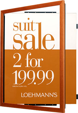 Wood 361 Poster Display Frame