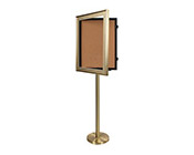 Free Standing Metal Cork Board Stand