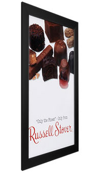 SwingSnaps Wide-Edge Front Loading Poster Frame