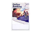 Beveled Style Top or Side Loader Poster Frame