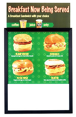 Top / Side Loader Poster Frames