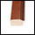 Walnut-Designer Wood Shadowbox SwingFrame Frame Finish